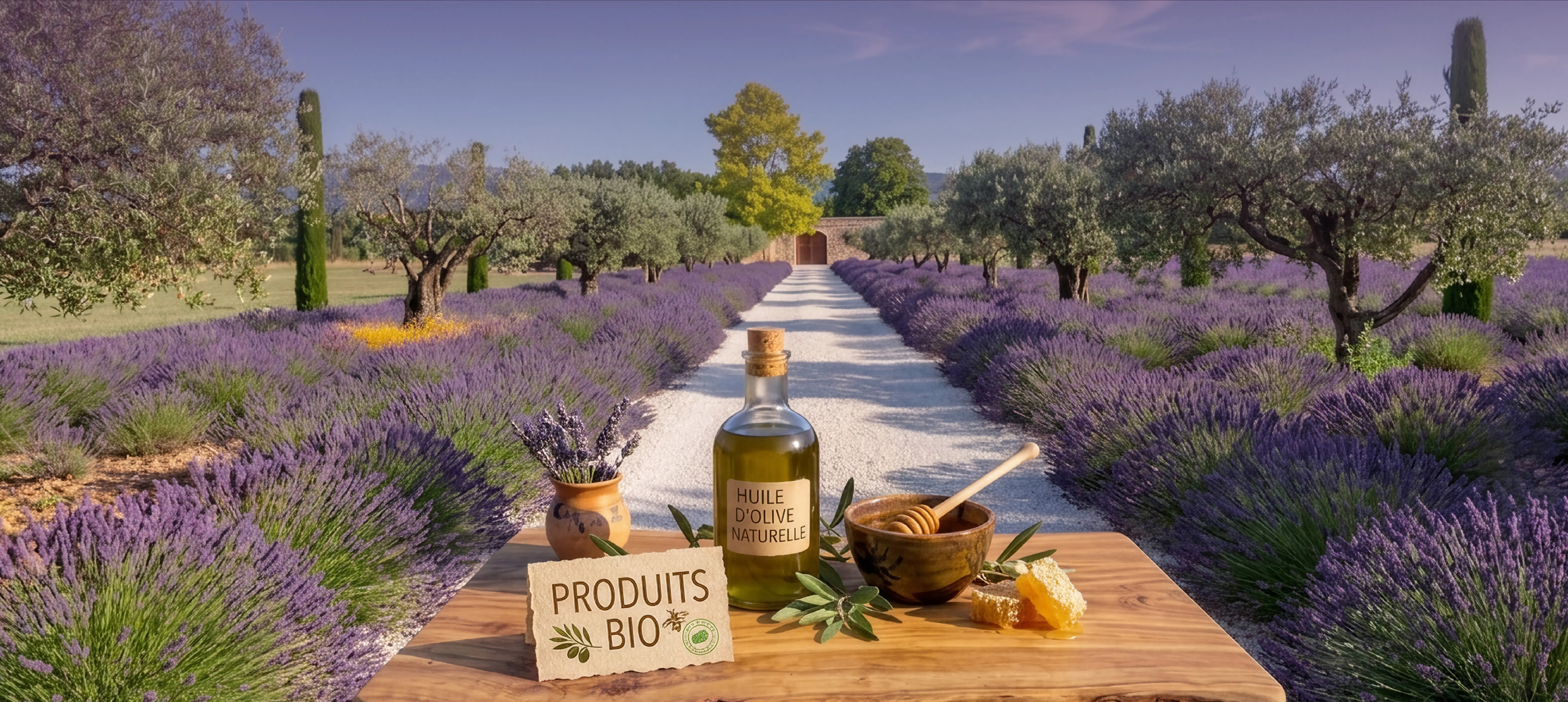 Huiles d'Olive, Miel et Produits de Provence